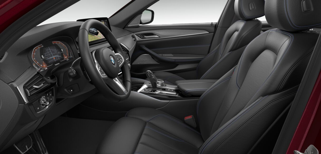 BMW BMW 5er im Innenraum seitlich BMW BMW 5er im Innenraum seitlich