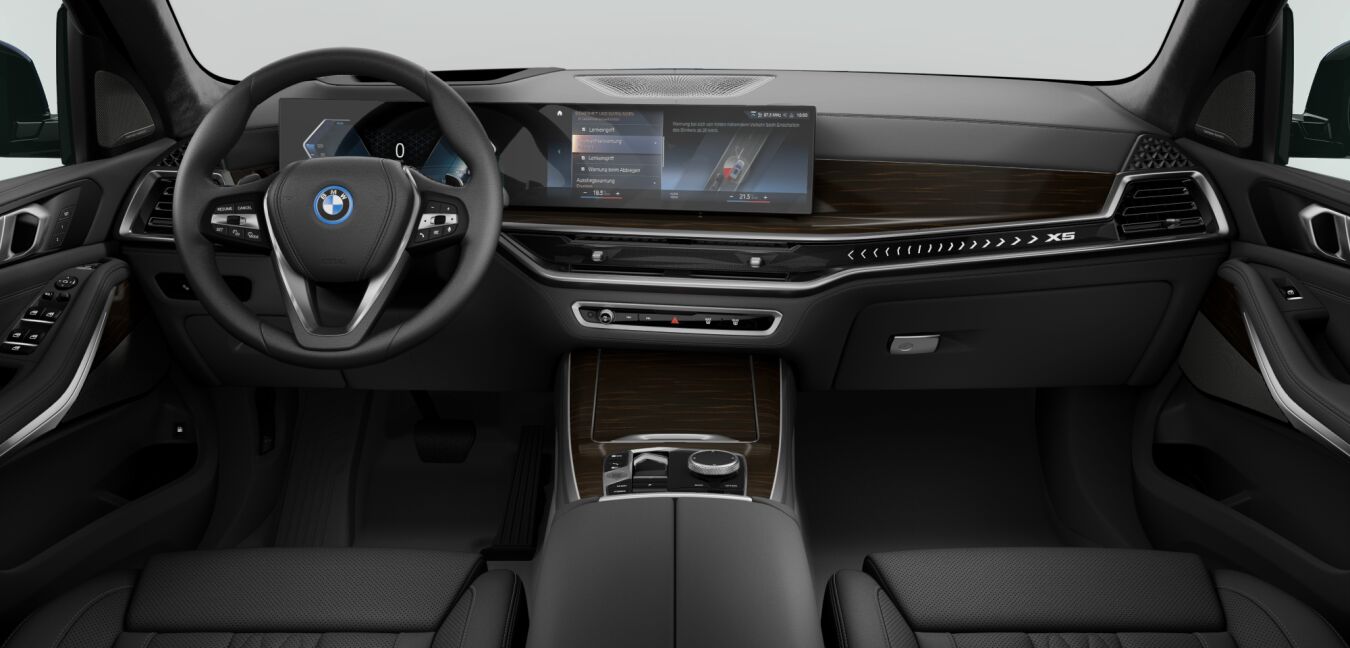 BMW BMW X im Innenraum von vorne