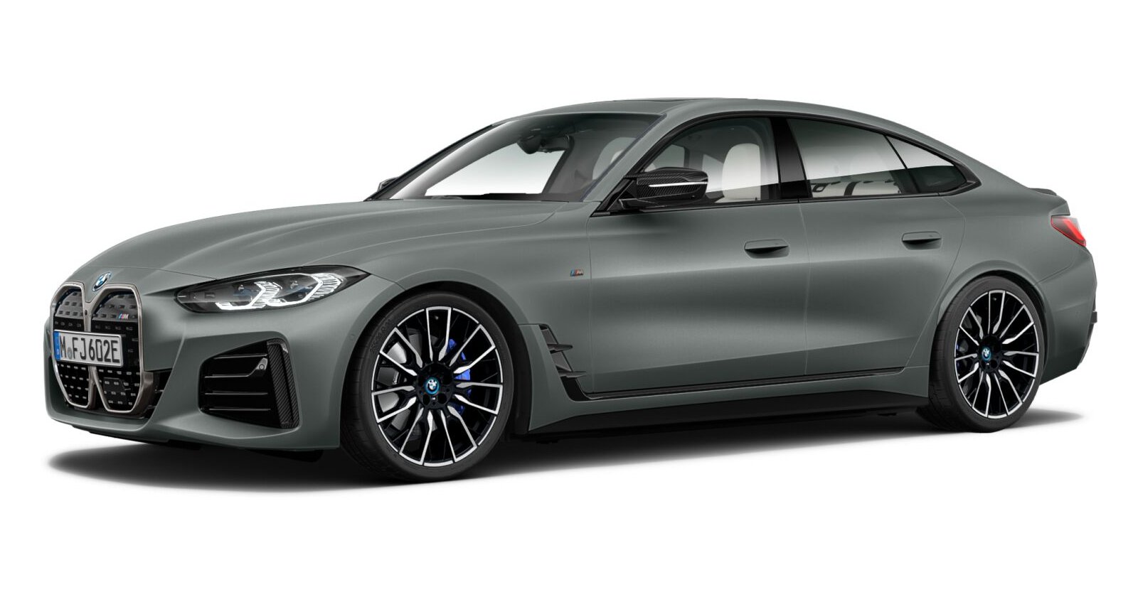 BMW BMW I in Grau von vorne BMW BMW I in Grau von vorne