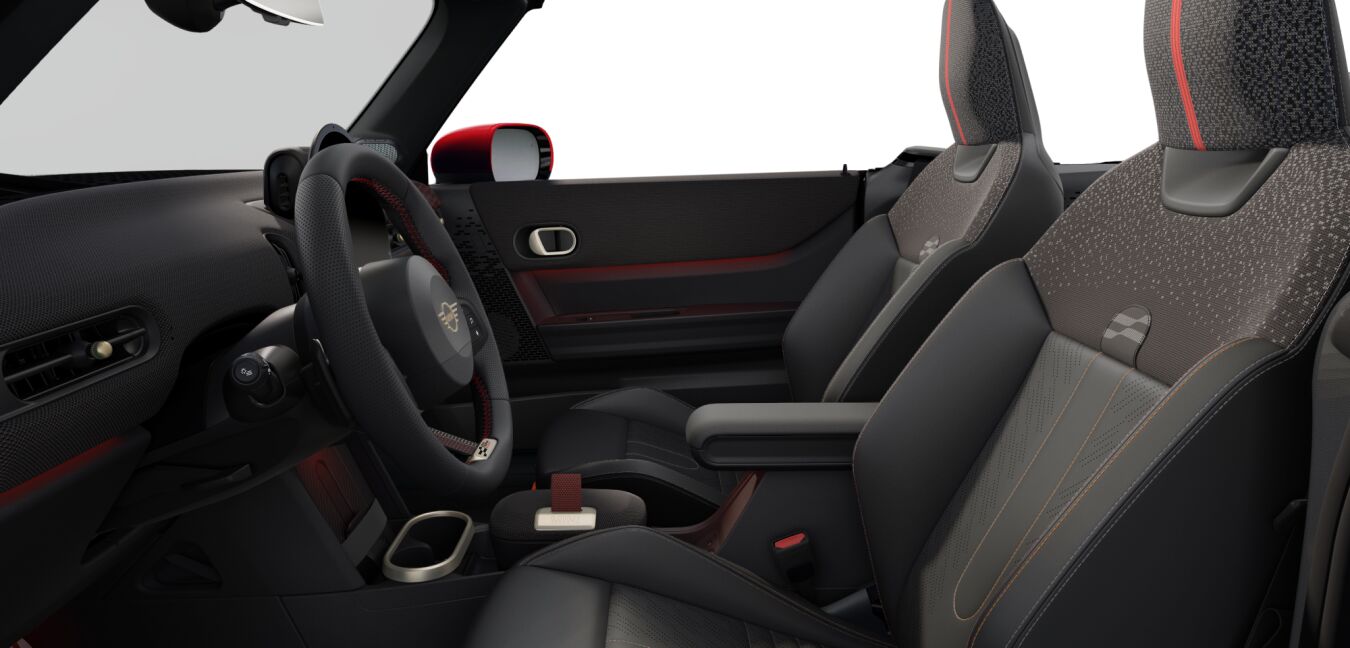 MINI MINI Cabrio im Innenraum seitlich MINI MINI Cabrio im Innenraum seitlich