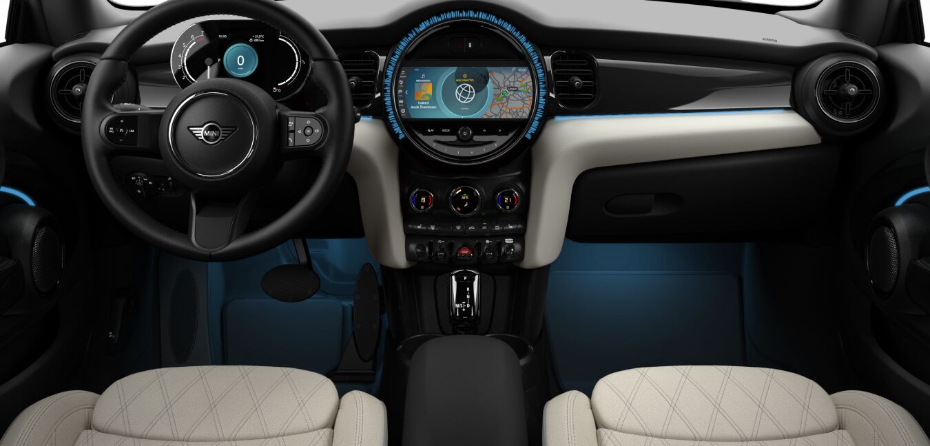 MINI MINI 3-Türer im Innenraum von vorne MINI MINI 3-Türer im Innenraum von vorne