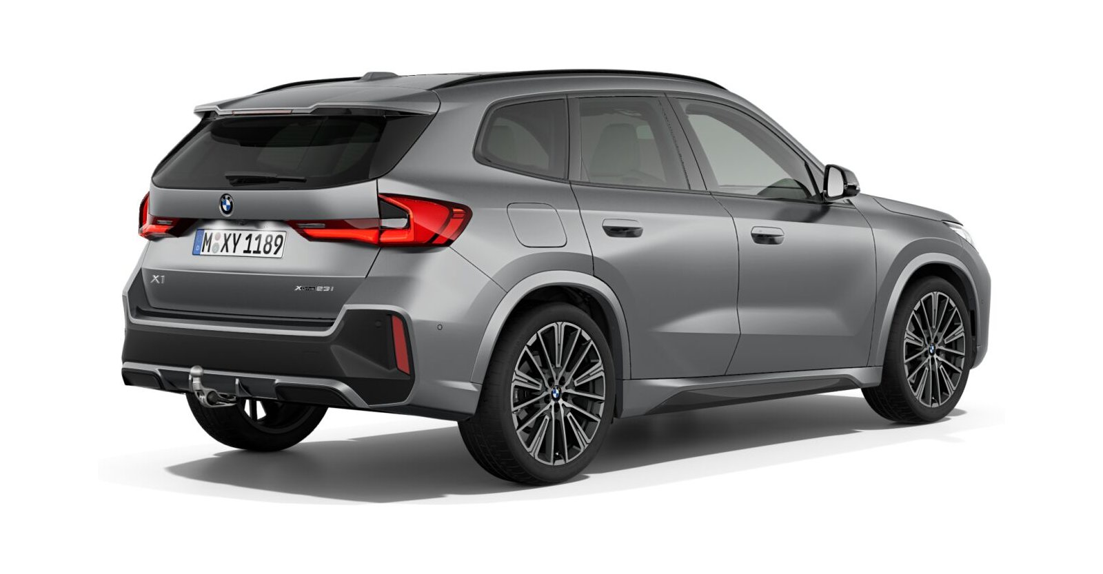 BMW BMW X in Grau von hinten BMW BMW X in Grau von hinten