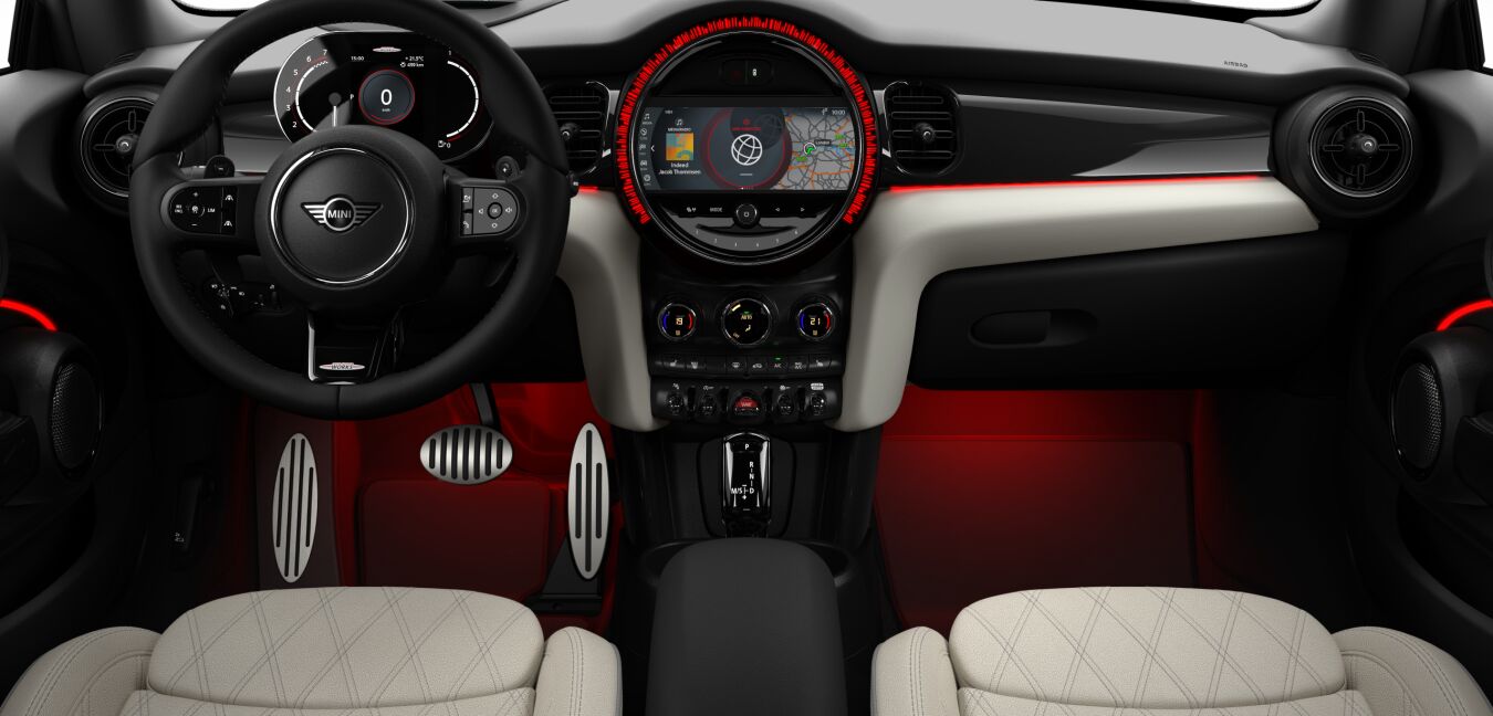 MINI MINI 3-Türer im Innenraum von vorne
