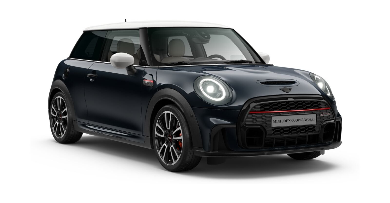 MINI MINI 3-Türer in Schwarz von vorne