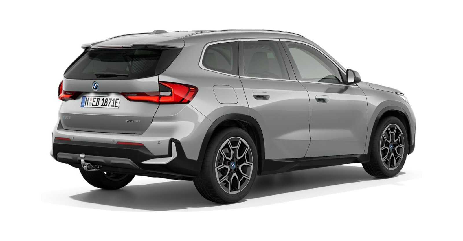 BMW BMW I in Grau von hinten BMW BMW I in Grau von hinten