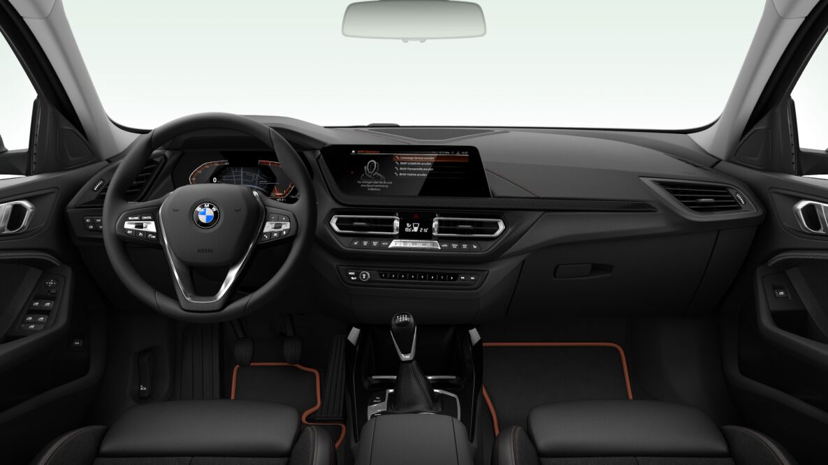 BMW BMW 1er im Innenraum von vorne BMW BMW 1er im Innenraum von vorne