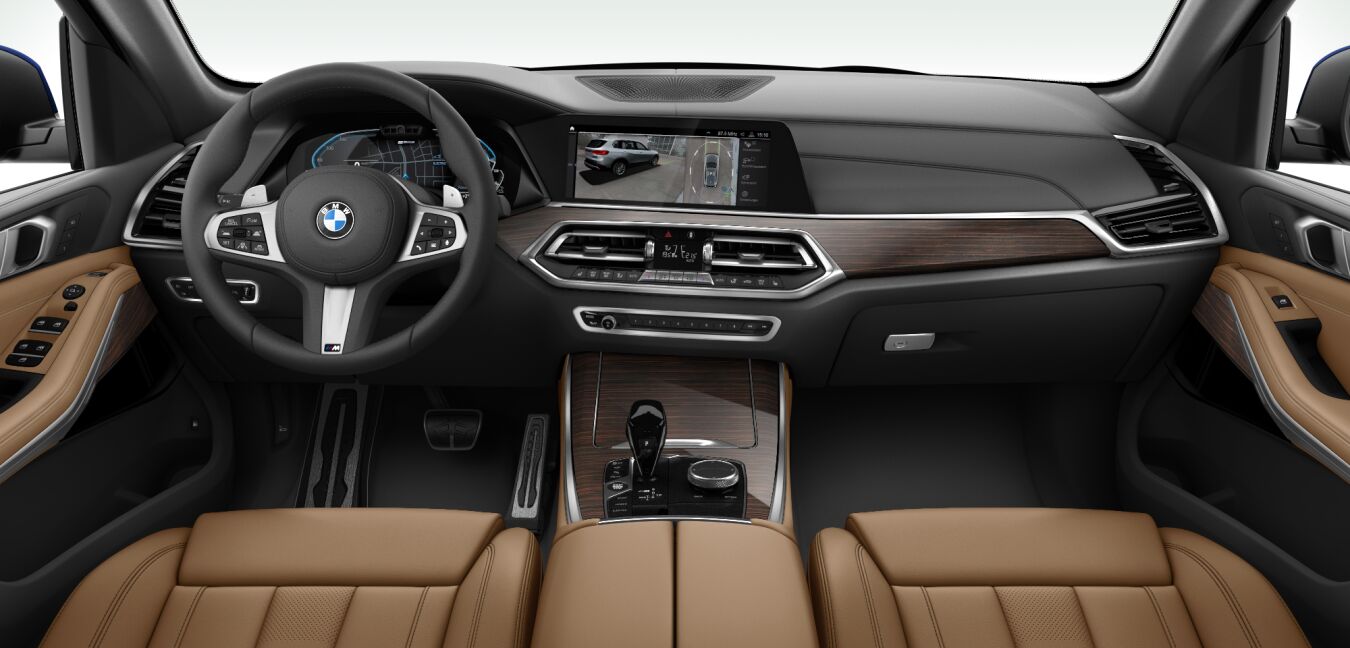 BMW BMW X im Innenraum von vorne