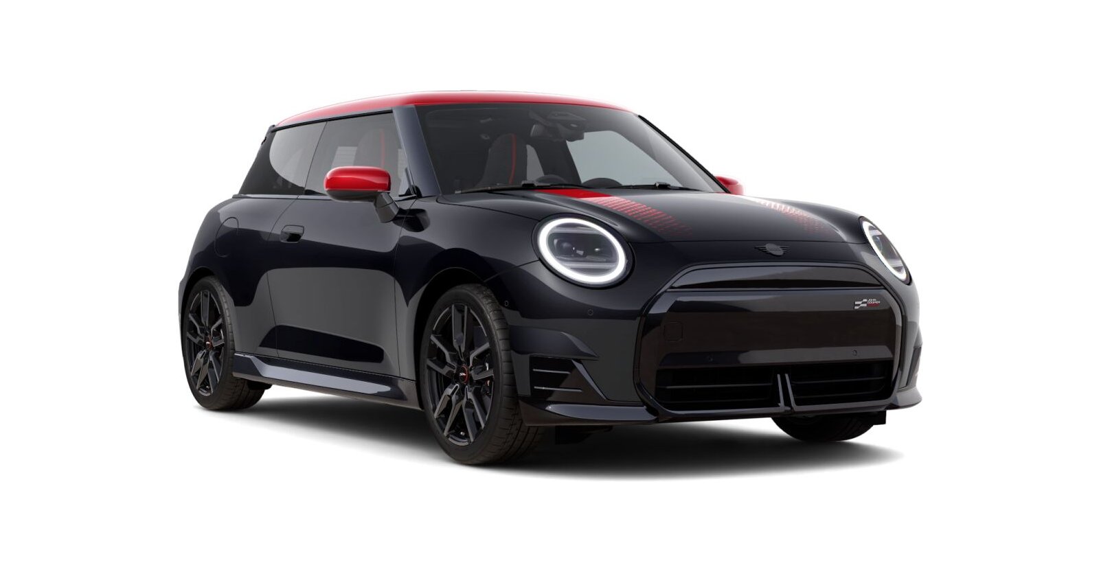 MINI MINI 3-Türer in Schwarz von vorne