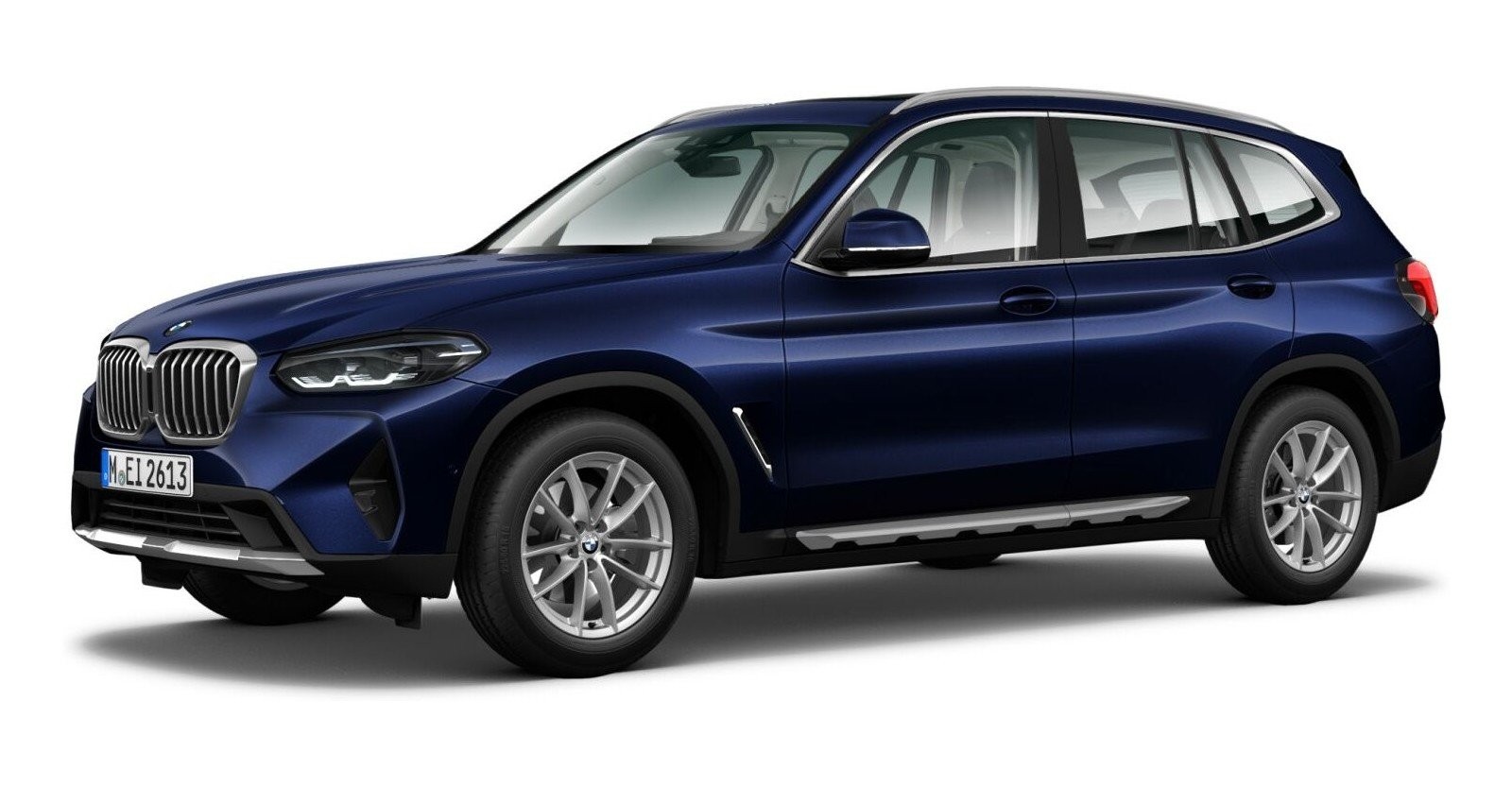 BMW BMW X in Blau von vorne BMW BMW X in Blau von vorne