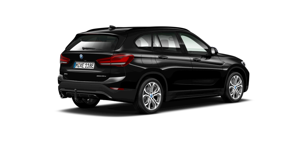 BMW BMW X in Schwarz von hinten BMW BMW X in Schwarz von hinten