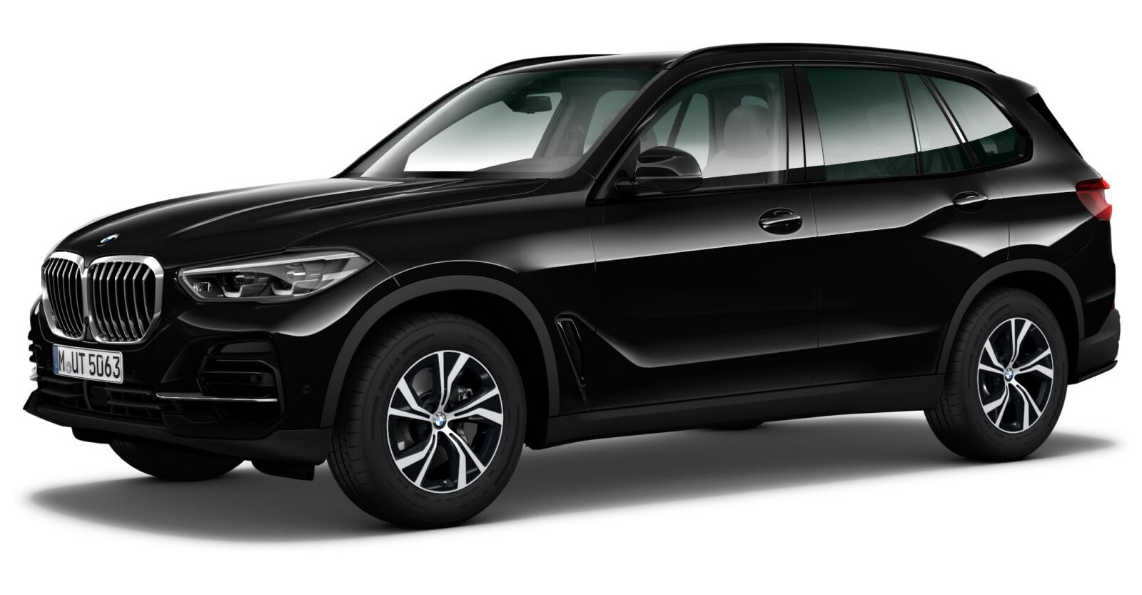BMW BMW X in Schwarz von vorne BMW BMW X in Schwarz von vorne