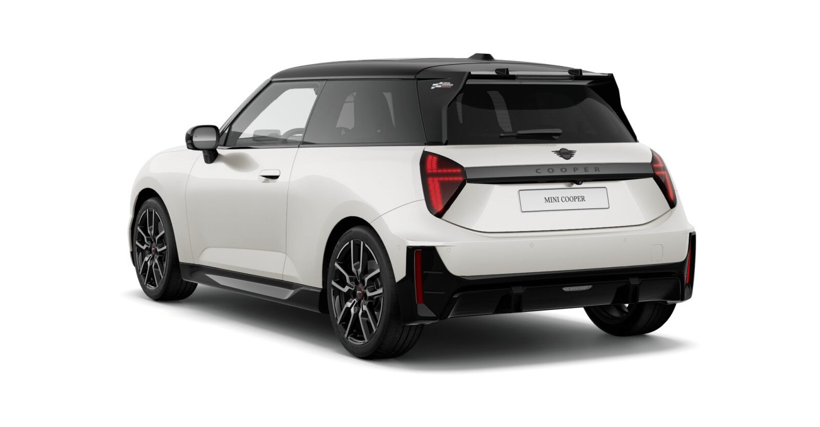 MINI MINI 3-Türer in Weiß von hinten
