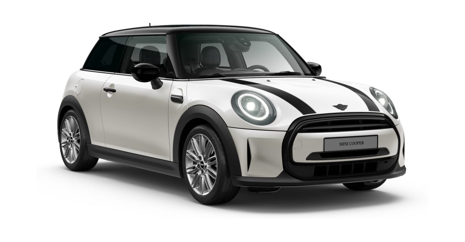 MINI MINI 3-Türer in Weiß von vorne MINI MINI 3-Türer in Weiß von vorne