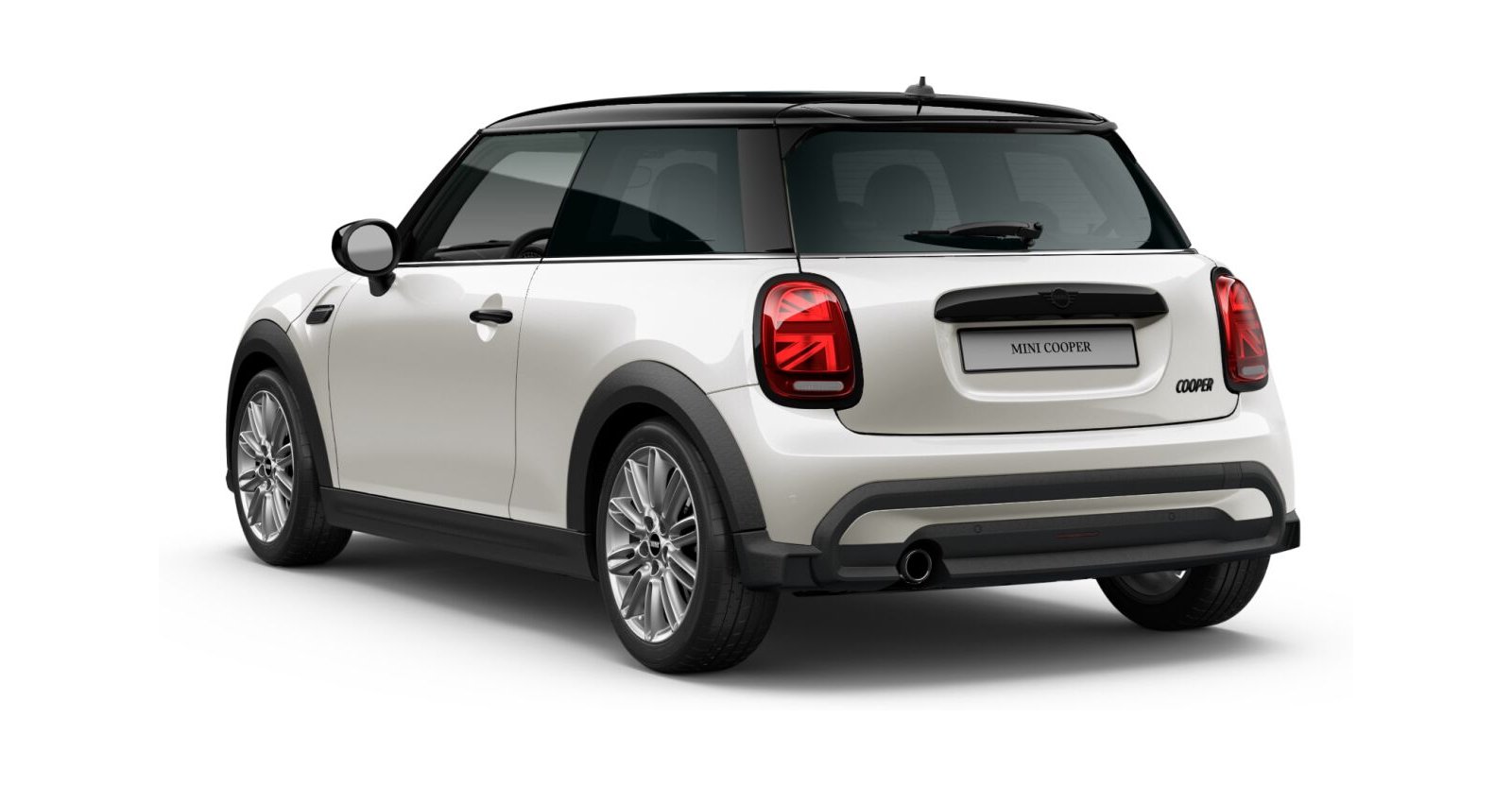 MINI MINI 3-Türer in Weiß von hinten MINI MINI 3-Türer in Weiß von hinten