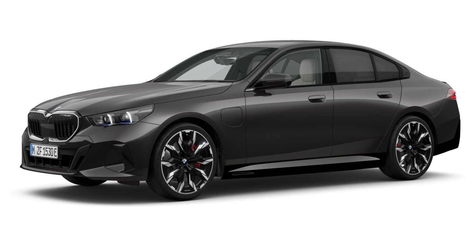 BMW BMW 5er in Grau von vorne BMW BMW 5er in Grau von vorne