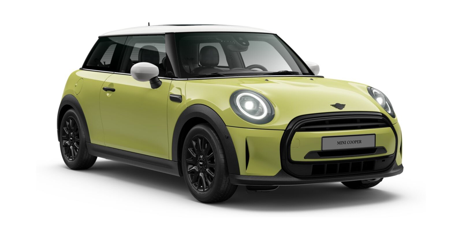 MINI MINI 3-Türer in Gelb von vorne MINI MINI 3-Türer in Gelb von vorne