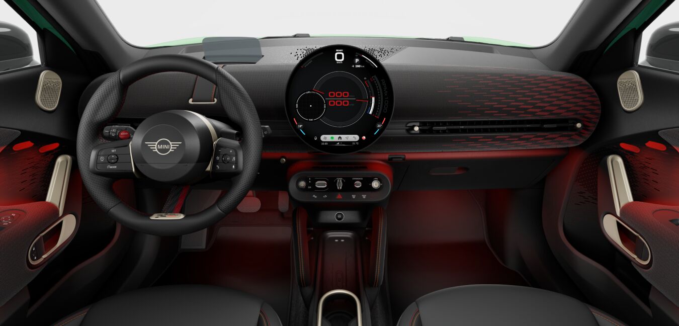MINI MINI Aceman im Innenraum von vorne MINI MINI Aceman im Innenraum von vorne