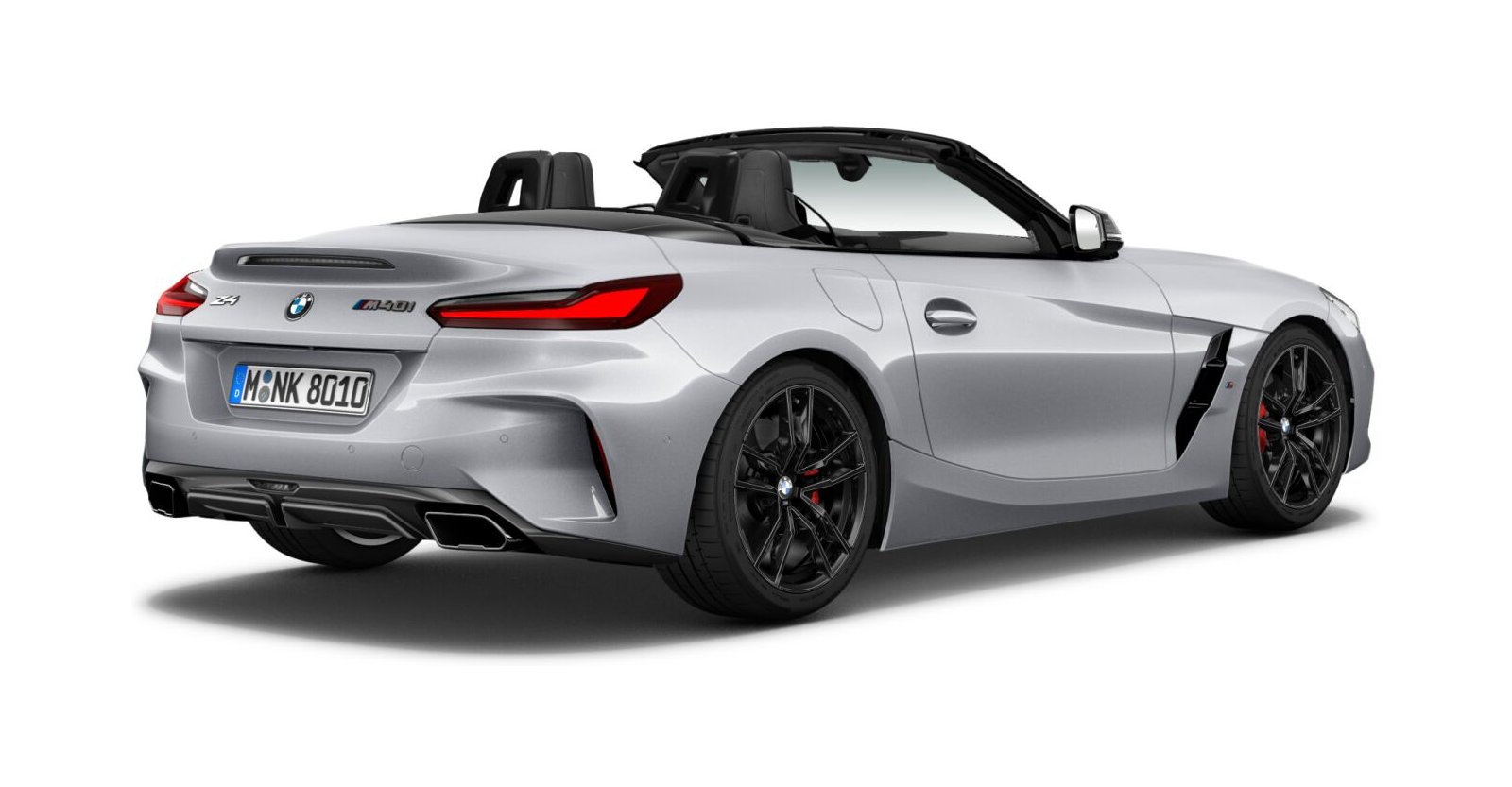 BMW BMW Z in Silber von hinten BMW BMW Z in Silber von hinten