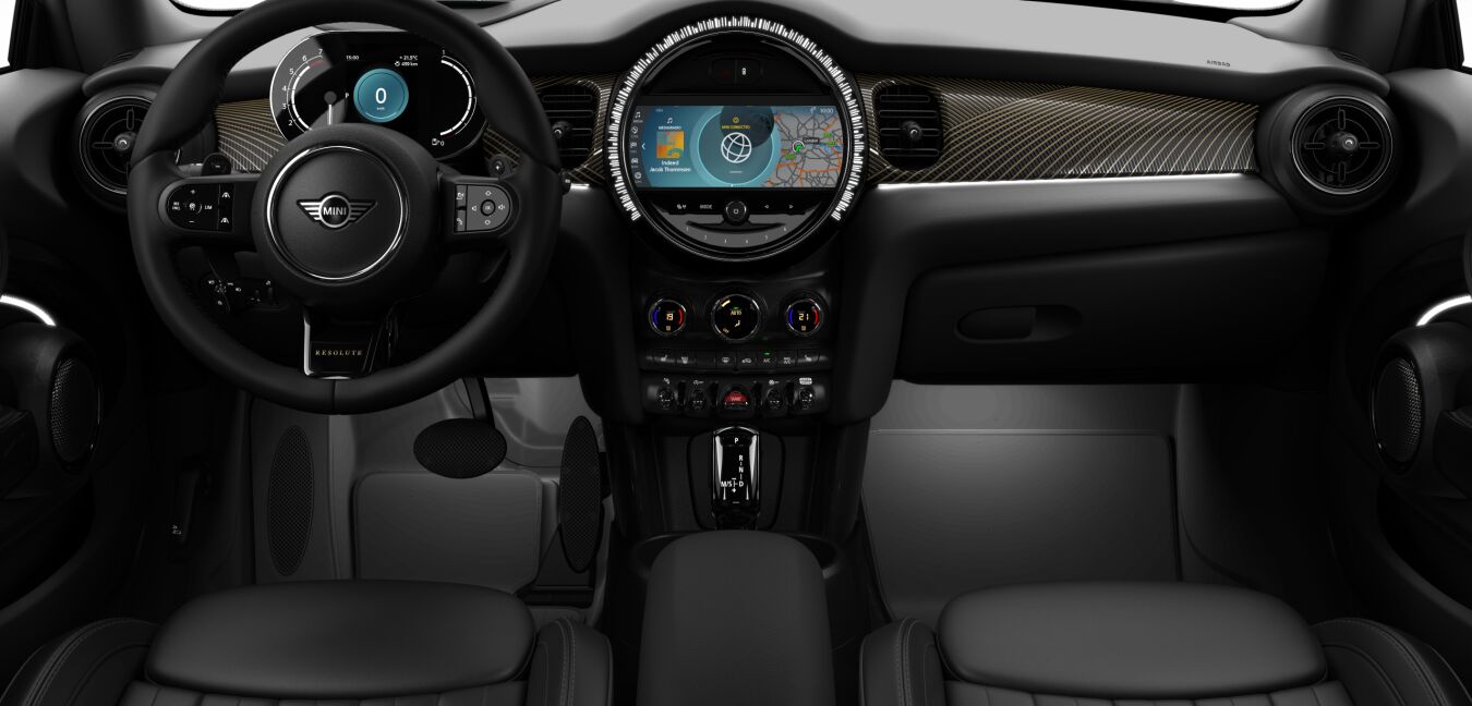 MINI MINI 3-Türer im Innenraum von vorne