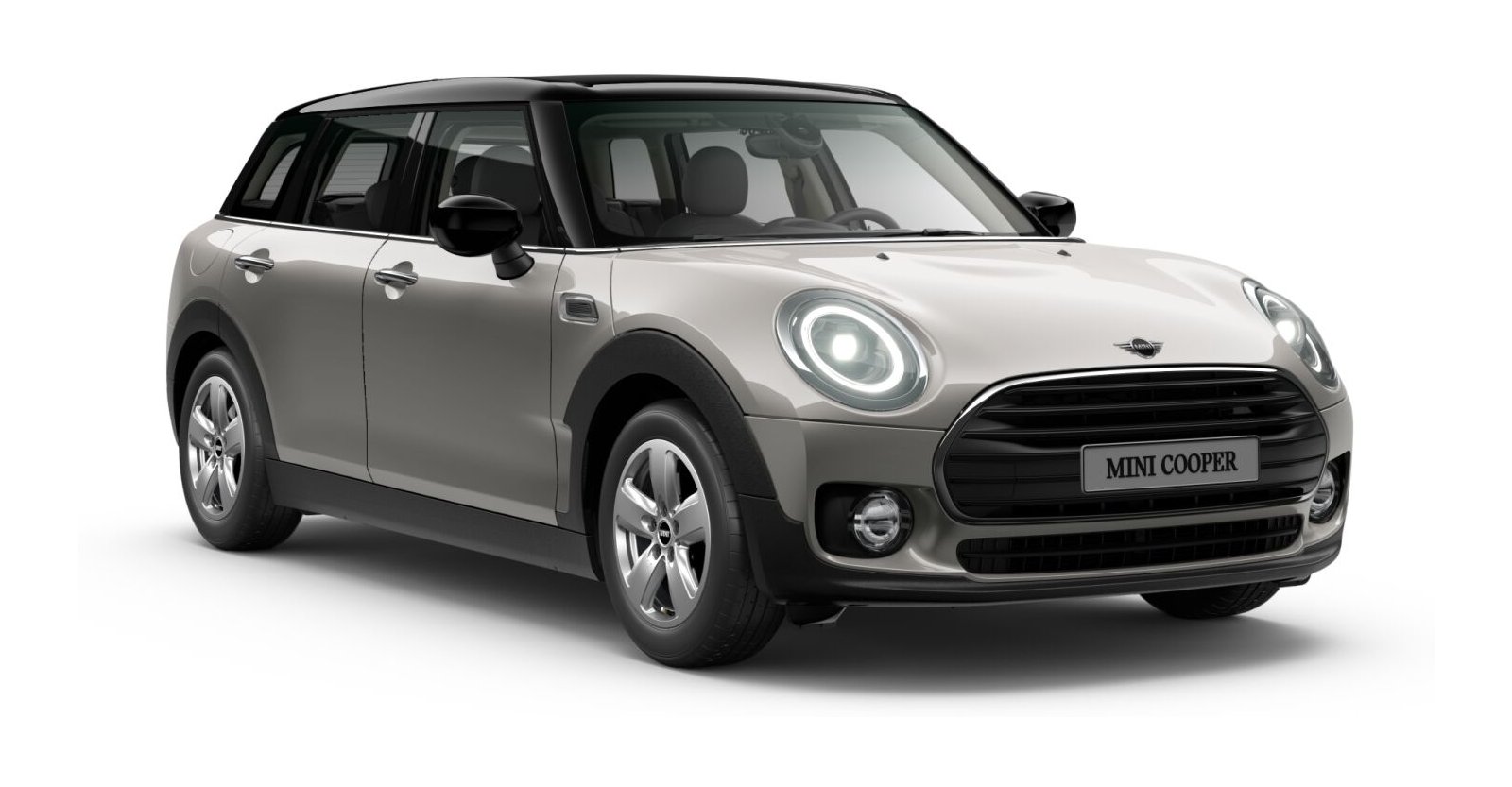 MINI Cooper Clubman in Silber von vorne MINI Cooper Clubman in Silber von vorne