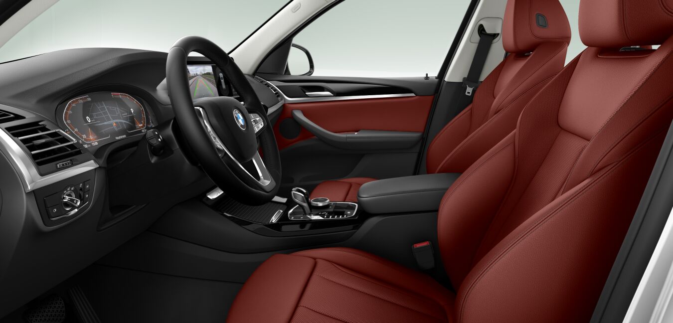 BMW BMW X im Innenraum seitlich