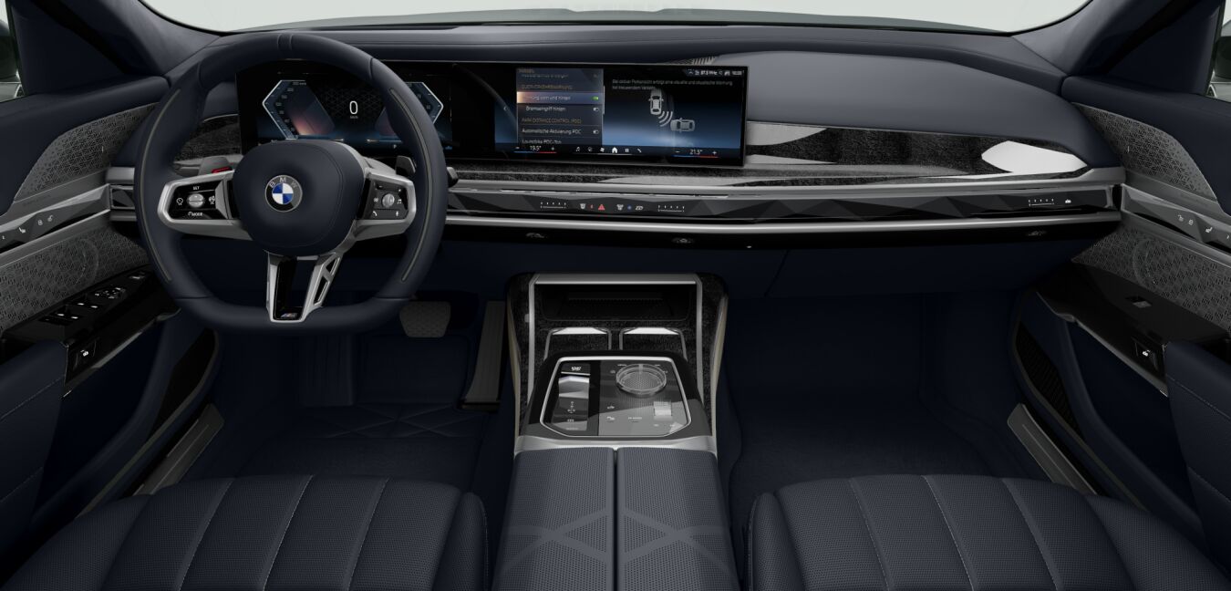 BMW BMW 7er im Innenraum von vorne BMW BMW 7er im Innenraum von vorne