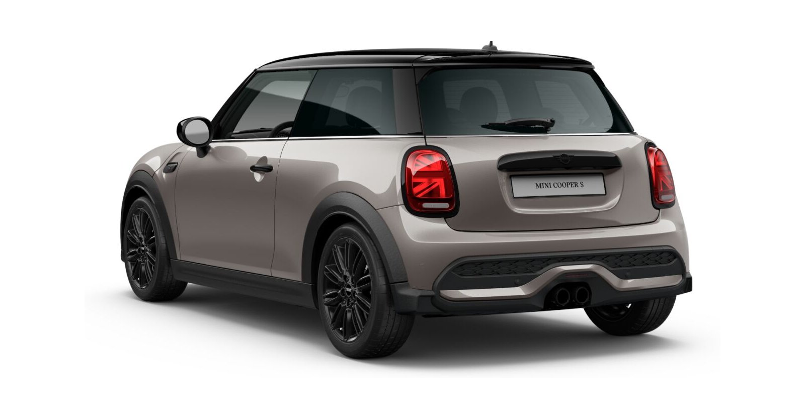 MINI MINI 3-Türer in Grau von hinten