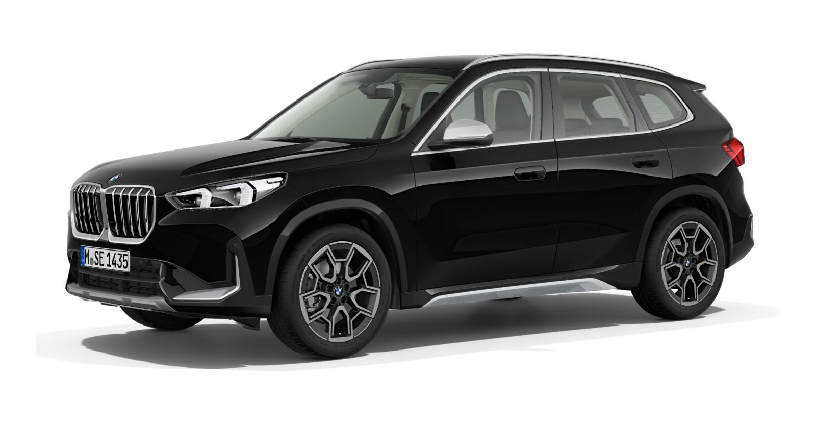 BMW BMW X in Schwarz von vorne