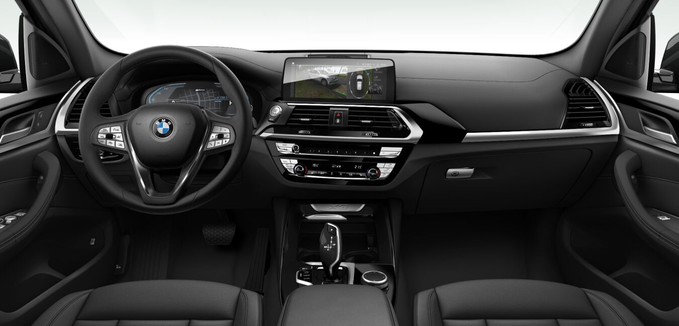 BMW BMW X im Innenraum von vorne