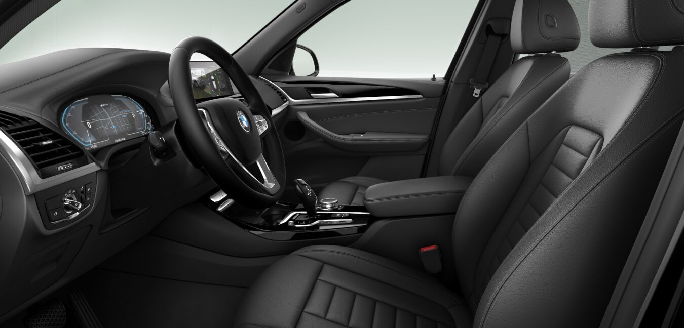 BMW BMW X im Innenraum seitlich