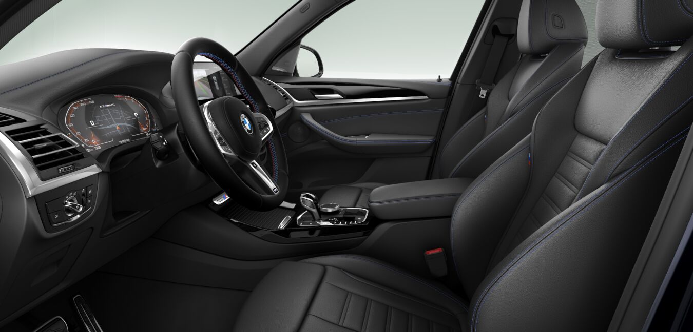 BMW BMW X im Innenraum seitlich