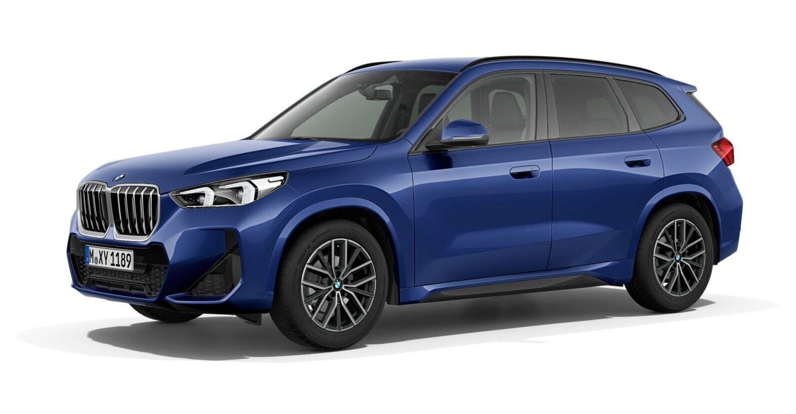 BMW BMW X in Blau von vorne BMW BMW X in Blau von vorne