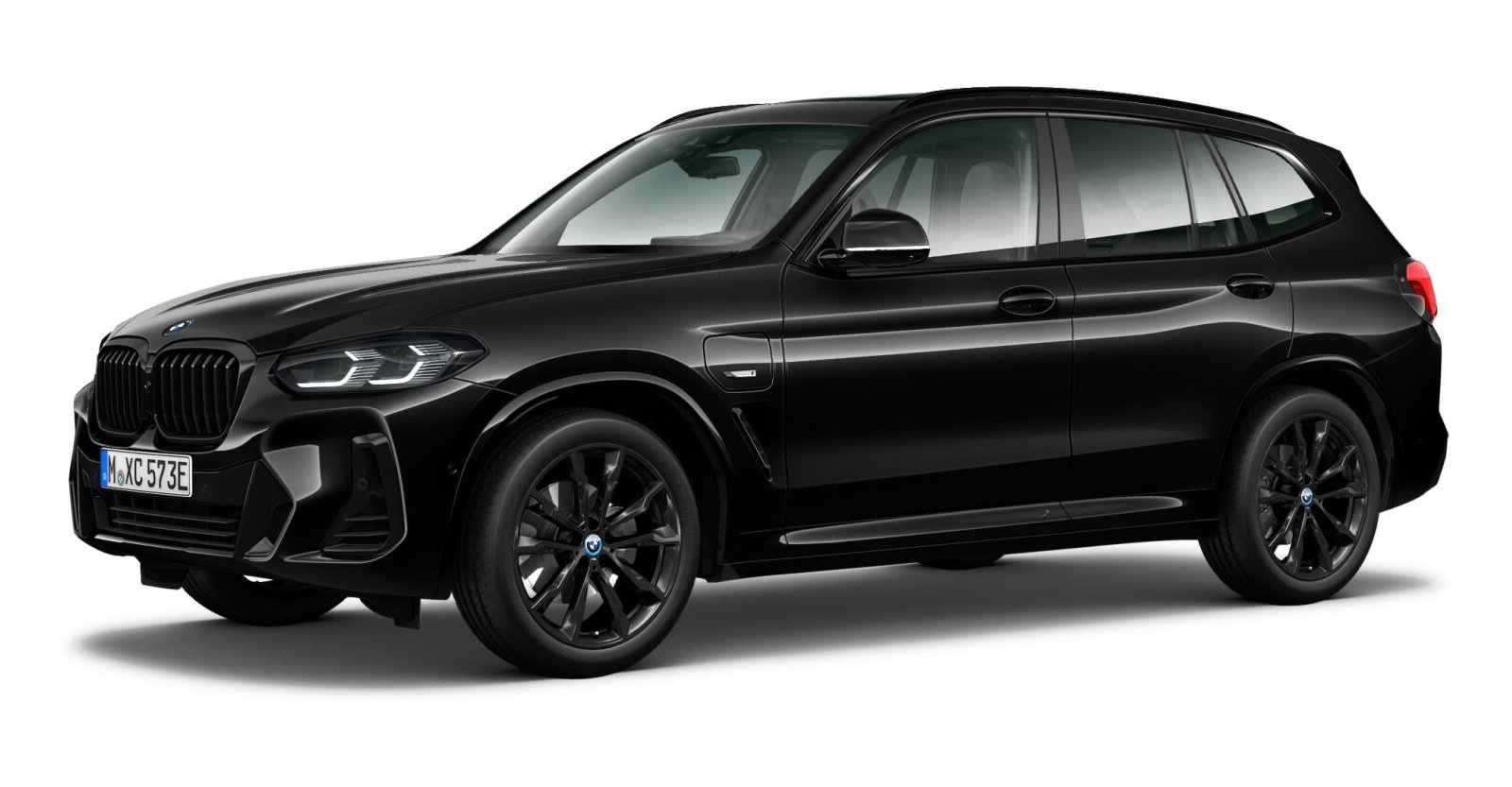 BMW BMW X in Schwarz von vorne
