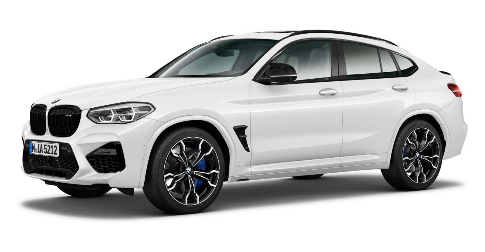 BMW BMW M in Weiß von vorne BMW BMW M in Weiß von vorne