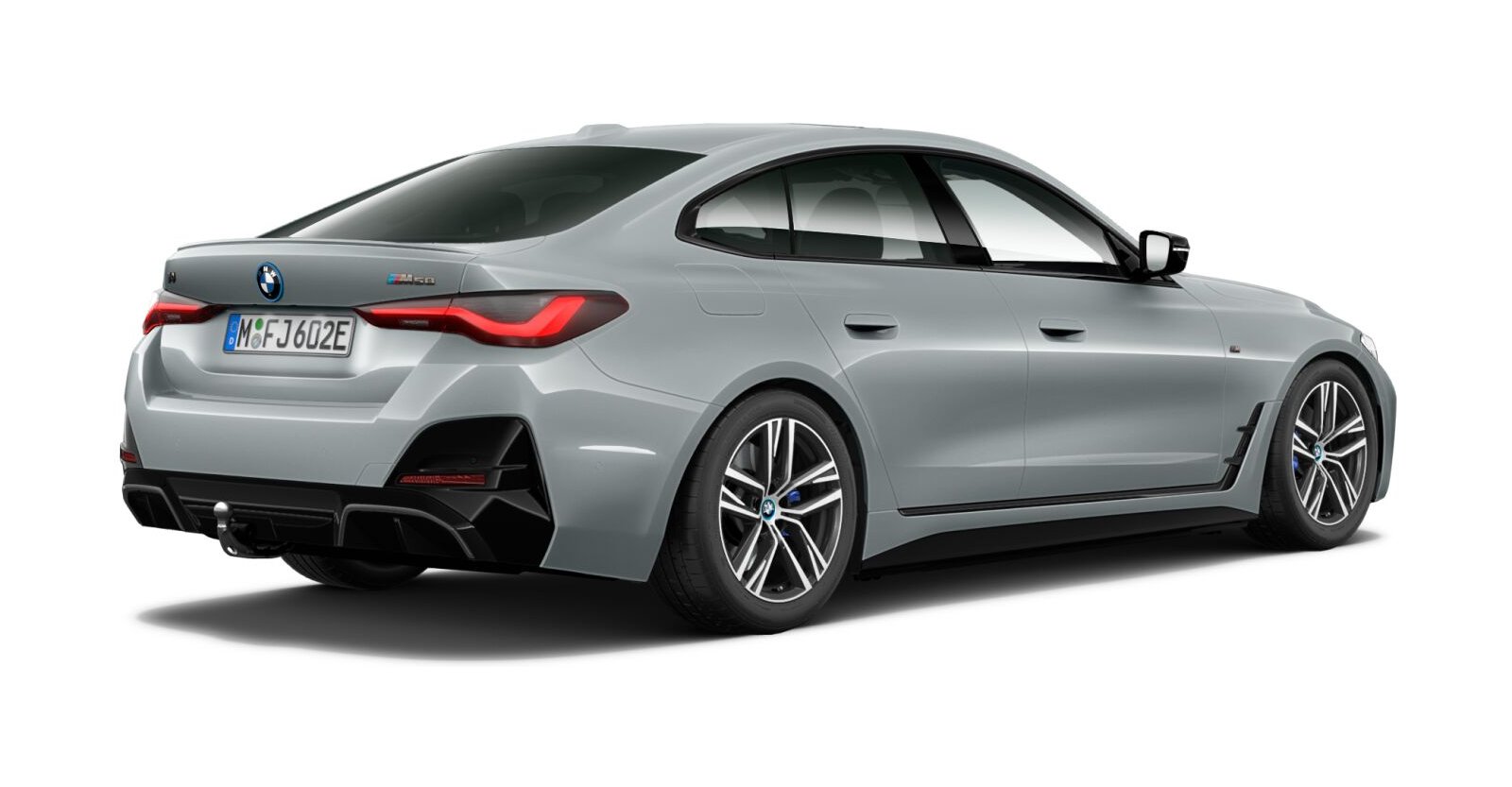 BMW BMW I in Grau von hinten