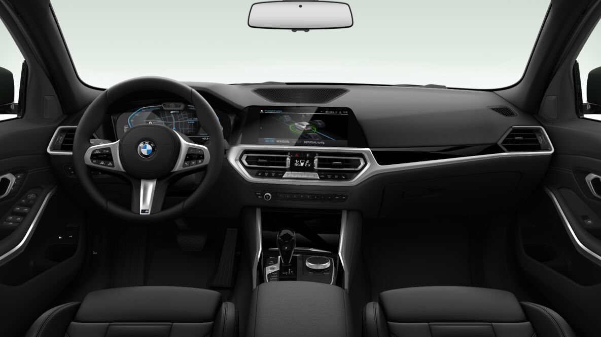 BMW BMW 3er im Innenraum von vorne