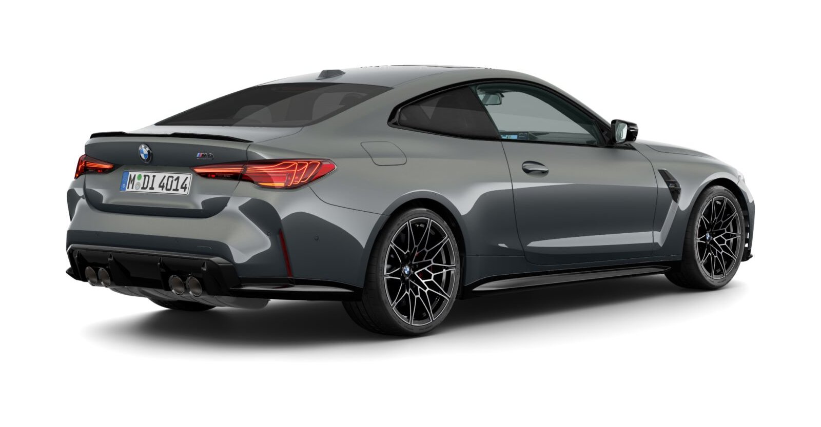 BMW BMW M in Grau von hinten BMW BMW M in Grau von hinten
