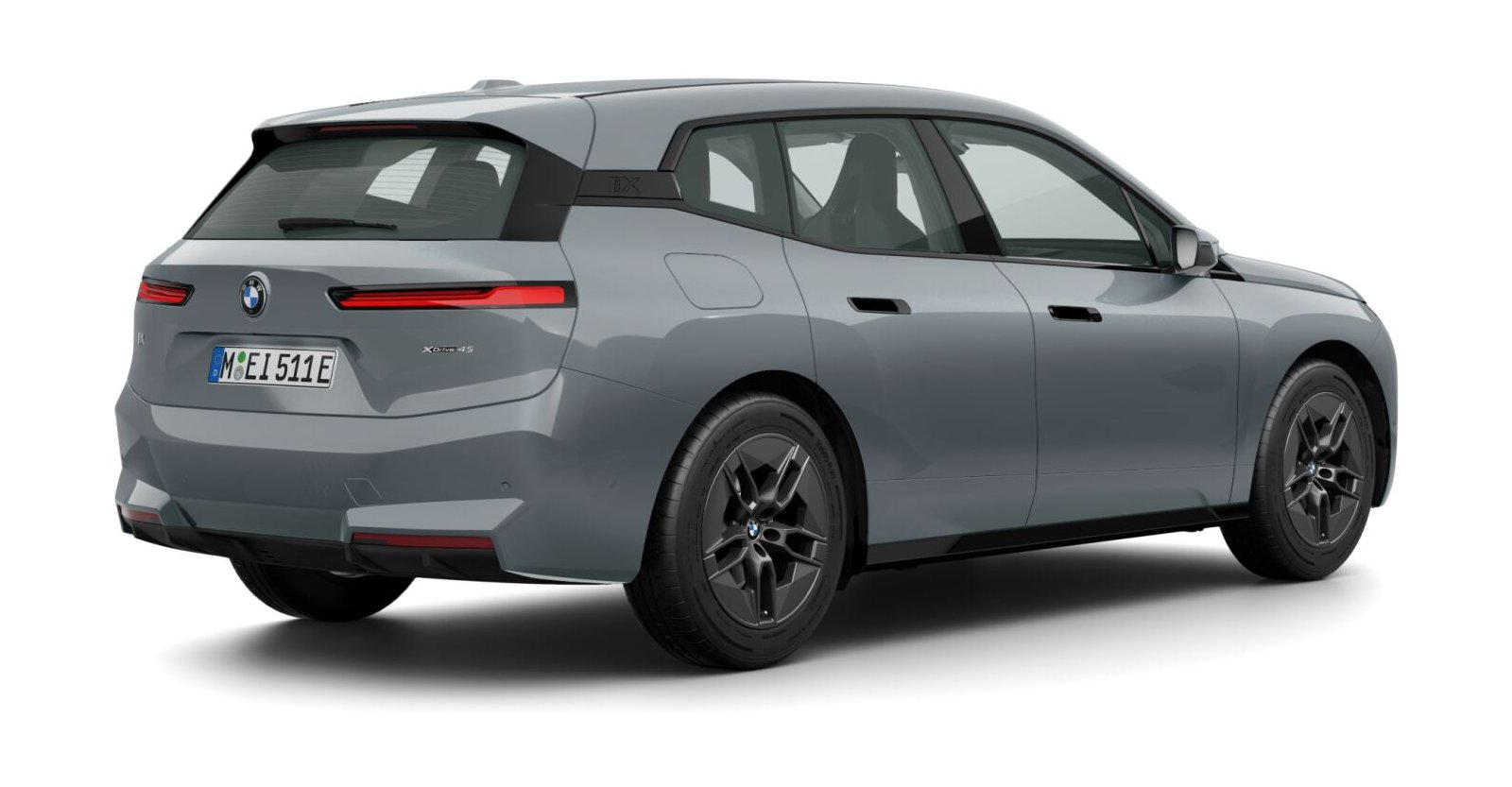 BMW BMW I in Grau von hinten