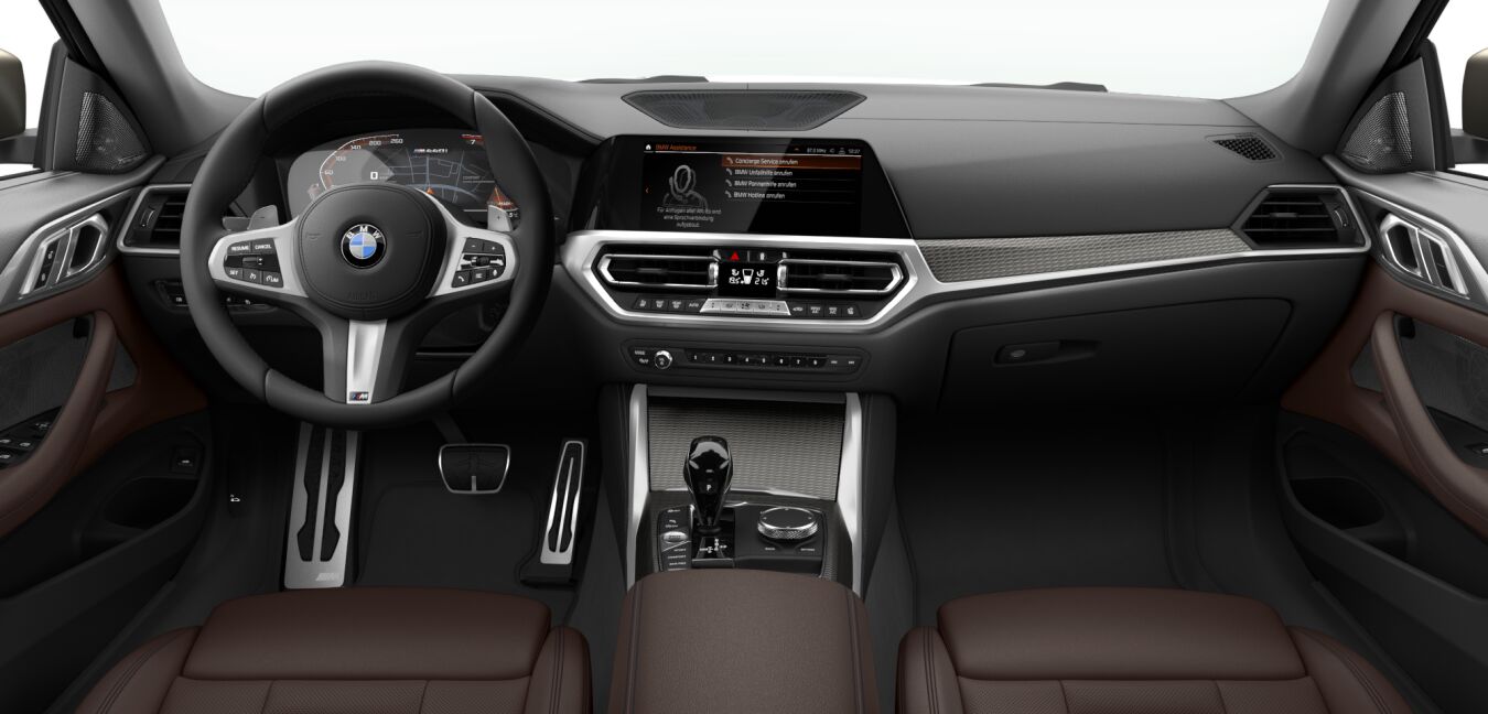 BMW BMW 4er im Innenraum von vorne BMW BMW 4er im Innenraum von vorne