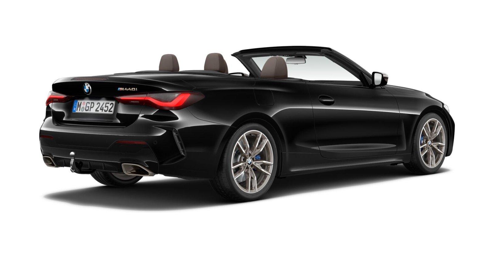 BMW BMW 4er in Schwarz von hinten BMW BMW 4er in Schwarz von hinten