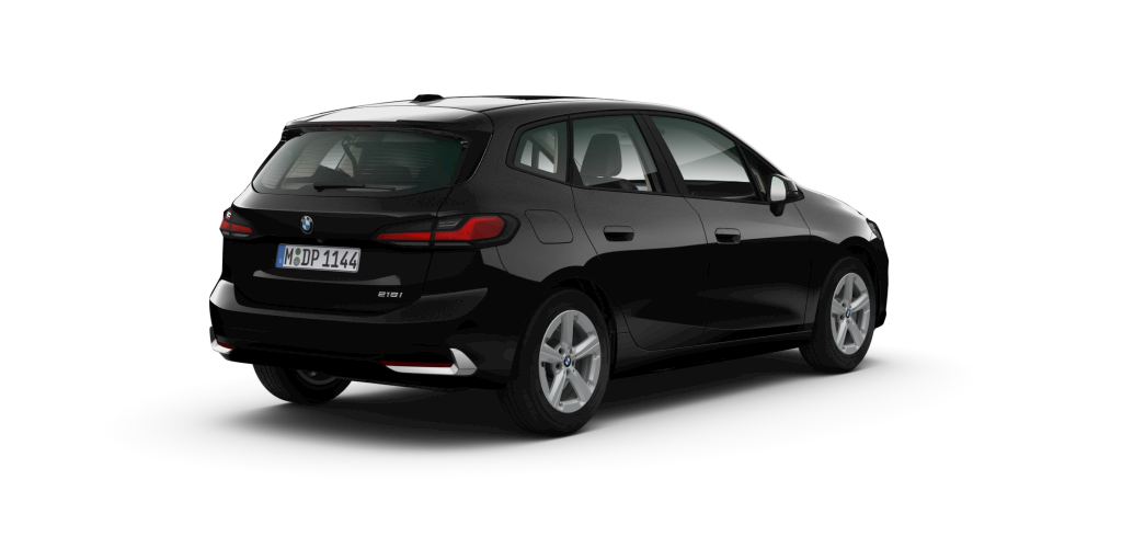 BMW BMW 2er in Schwarz von hinten BMW BMW 2er in Schwarz von hinten