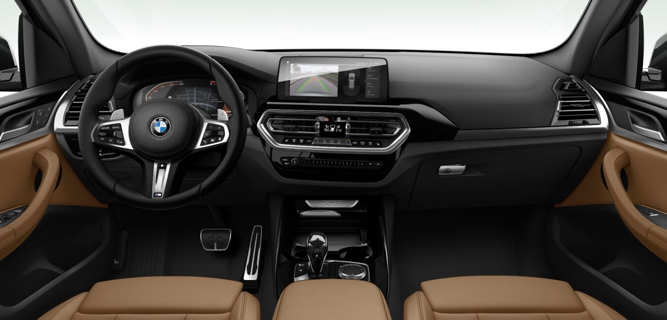 BMW BMW X im Innenraum von vorne