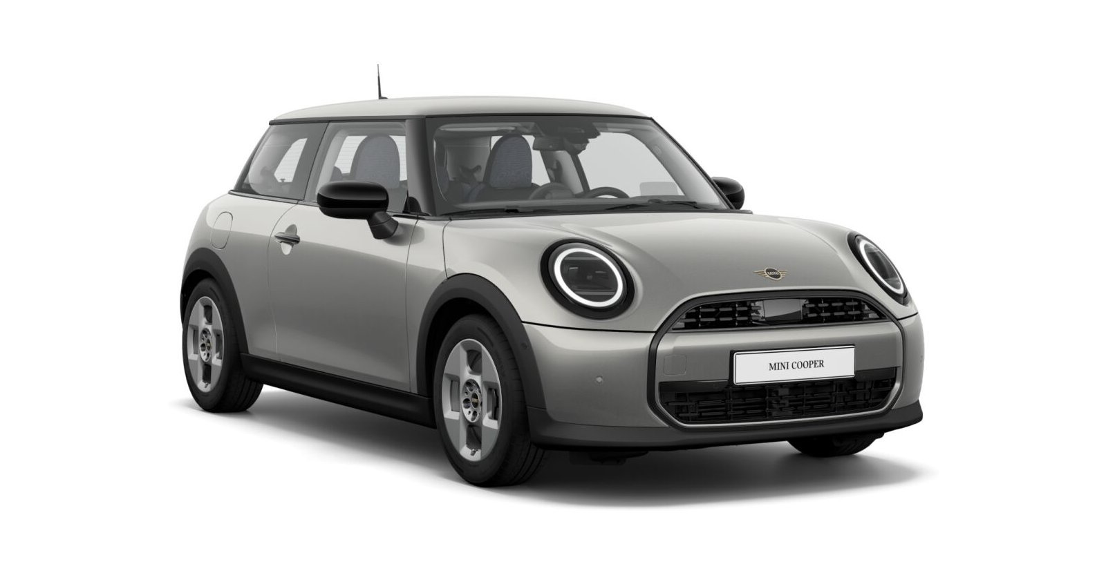 MINI Cooper C in Silber von vorne MINI Cooper C in Silber von vorne