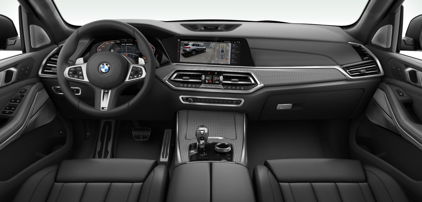 BMW BMW X im Innenraum von vorne