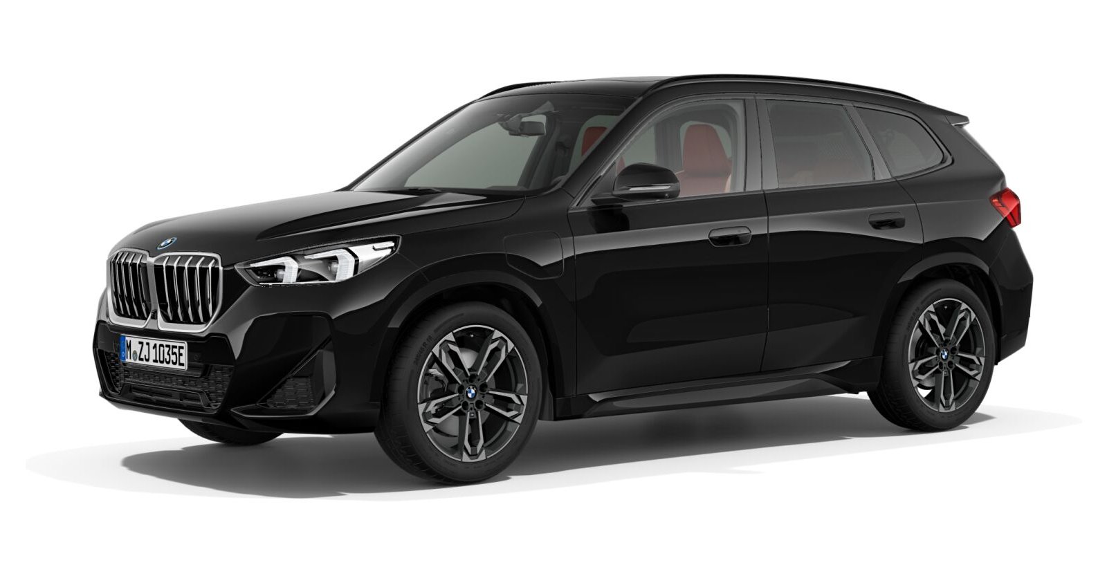 BMW BMW X in Schwarz von vorne
