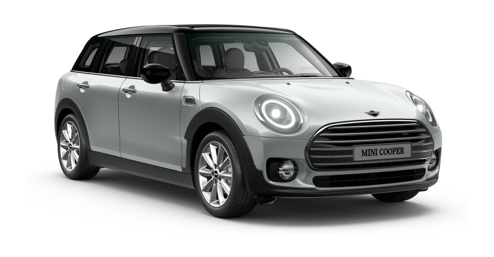 MINI MINI Clubman in Silber von vorne