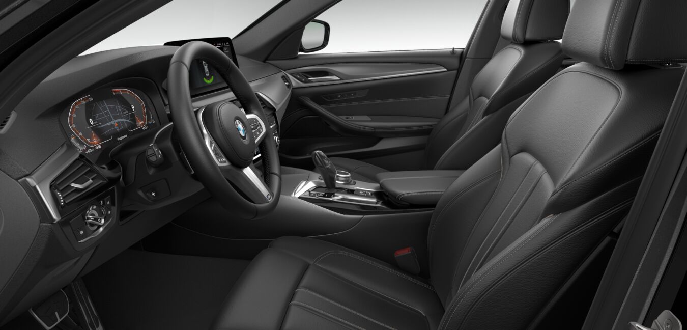 BMW BMW 5er im Innenraum seitlich BMW BMW 5er im Innenraum seitlich