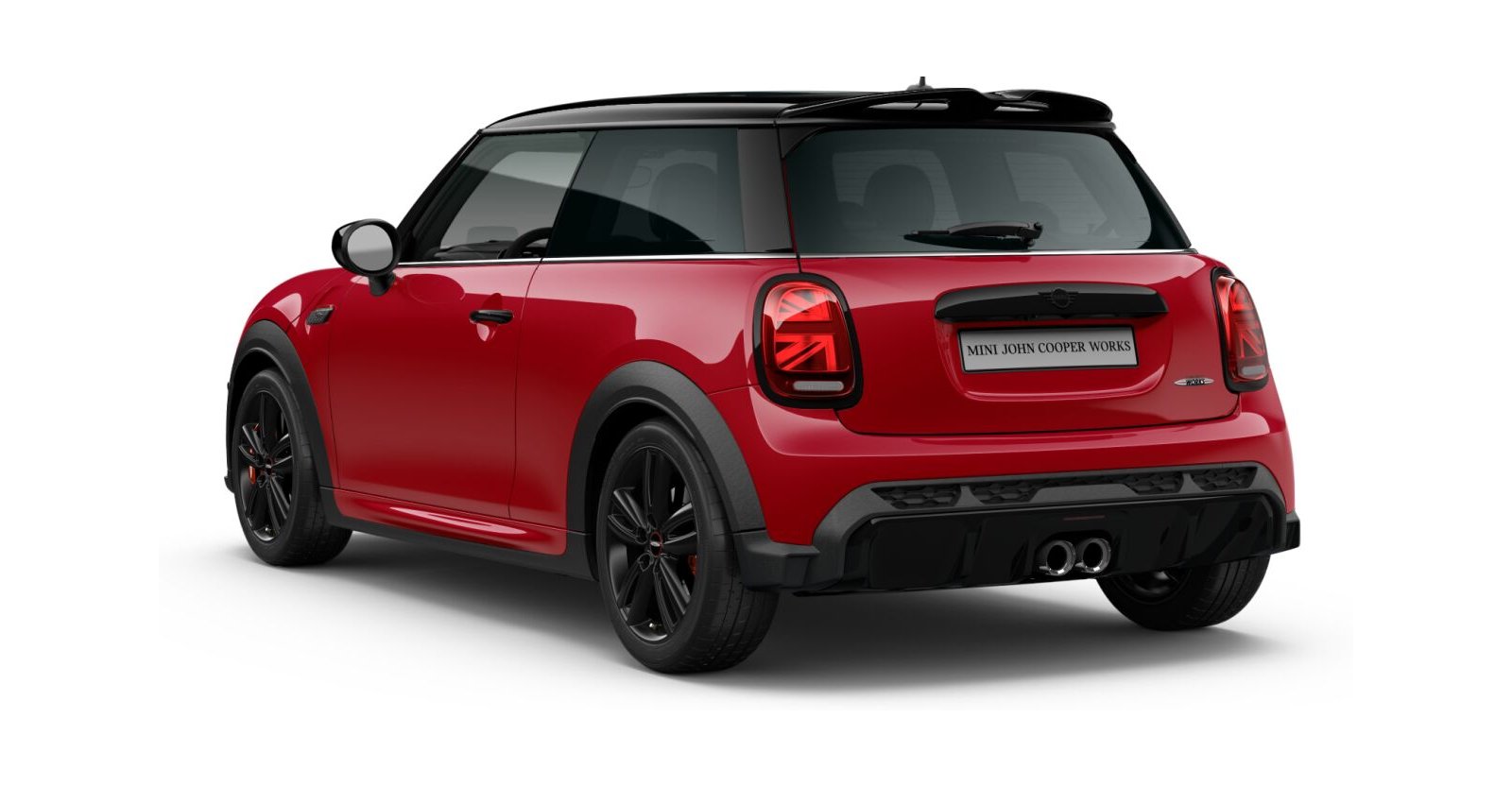 MINI MINI 3-Türer in Rot von hinten MINI MINI 3-Türer in Rot von hinten