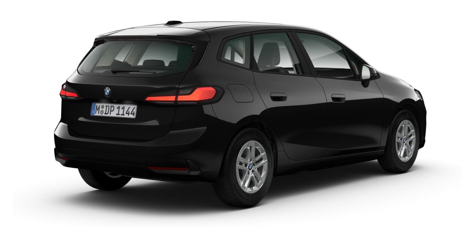 BMW BMW 2er in Schwarz von hinten BMW BMW 2er in Schwarz von hinten