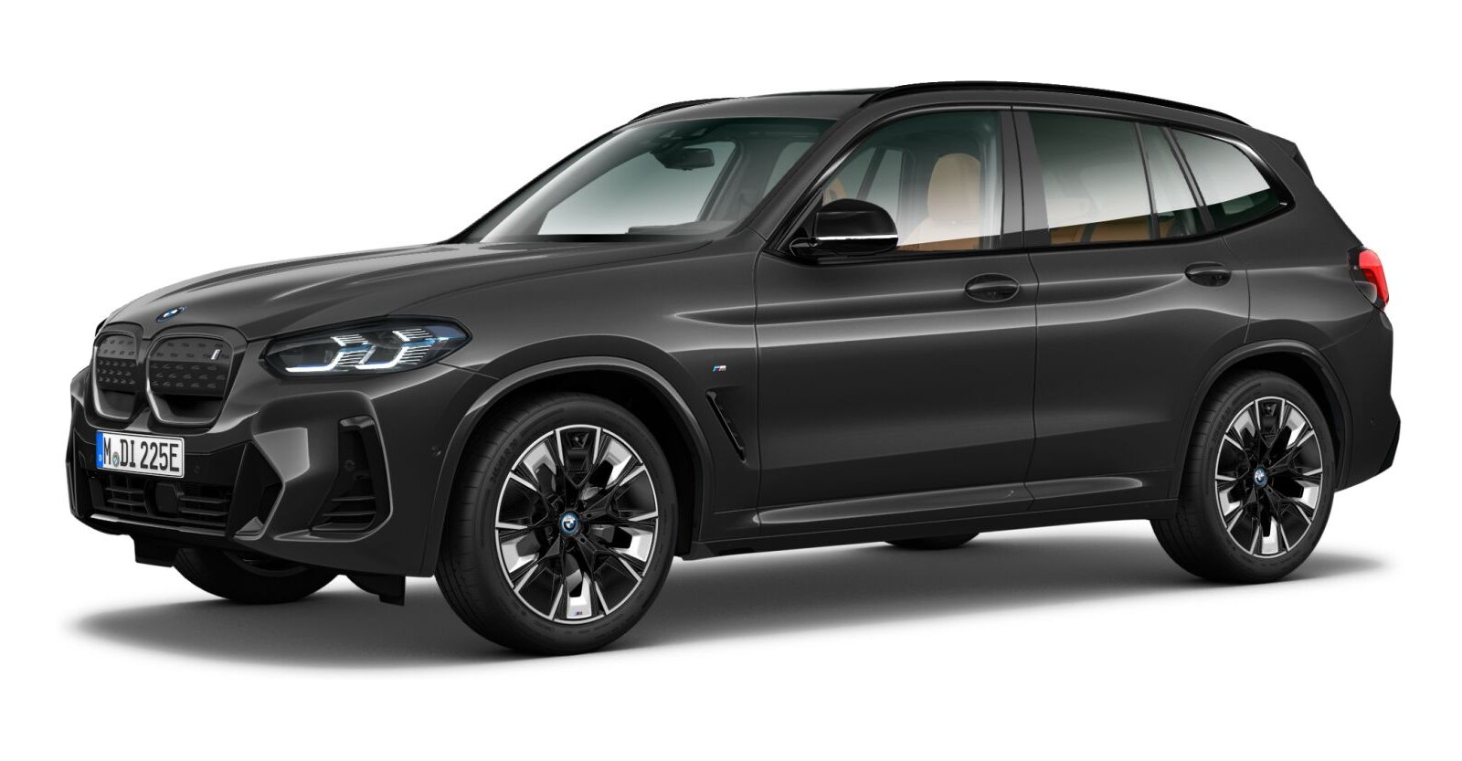 BMW BMW I in Grau von vorne BMW BMW I in Grau von vorne